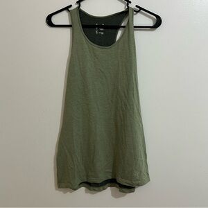 Women’s Olive green Arc’teryx Medium Razorback tank top
